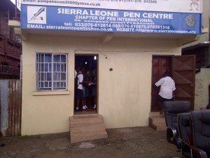 PEN Center in Freetown         